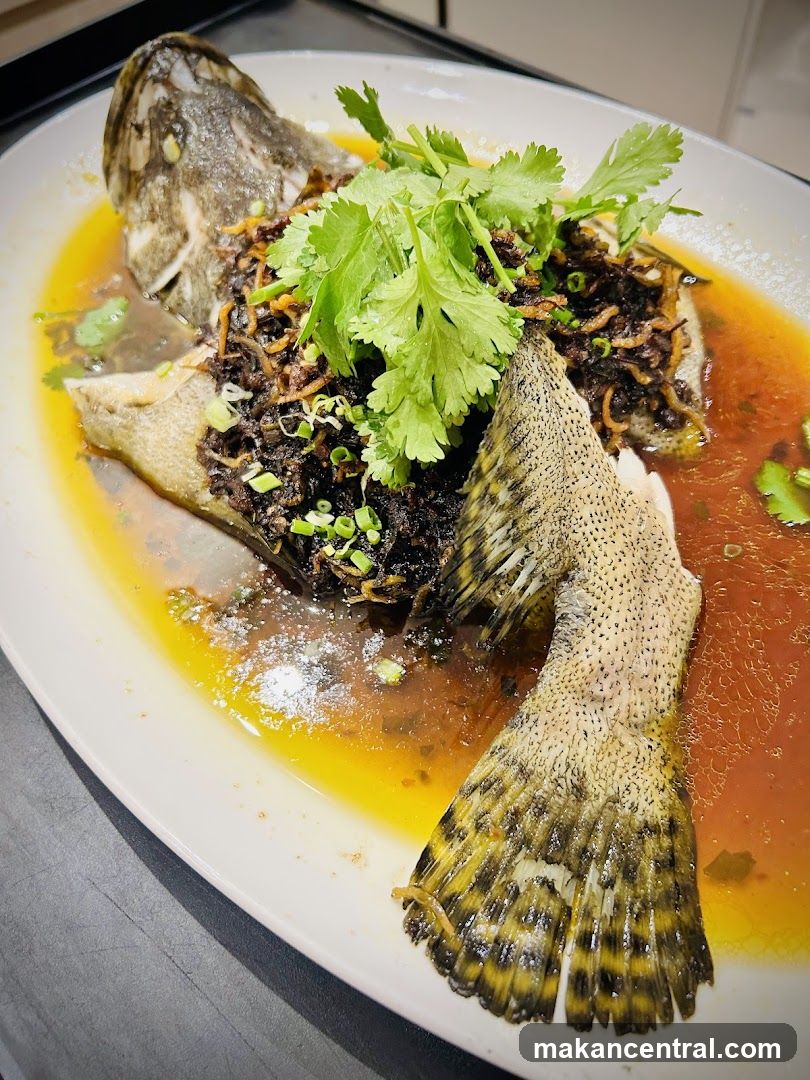 Steamed Fish Dish