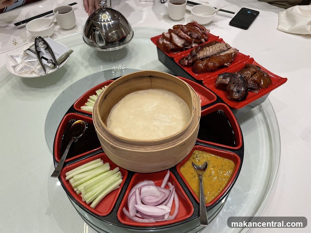Dining Table with Peking Duck Set