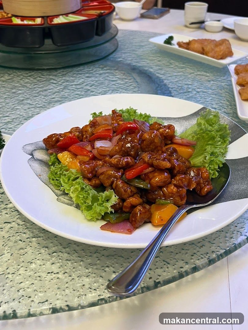 Dining Table with Chinese Cuisine