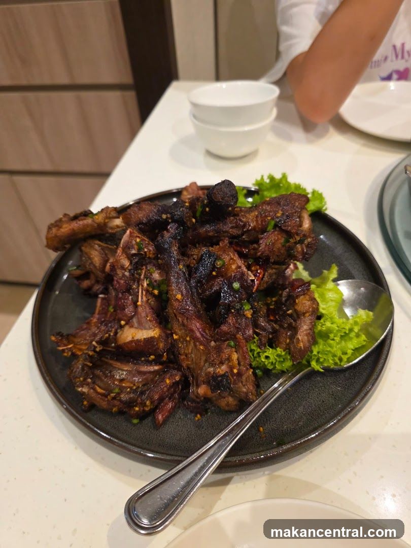 Dinner Plate with Grilled Meat