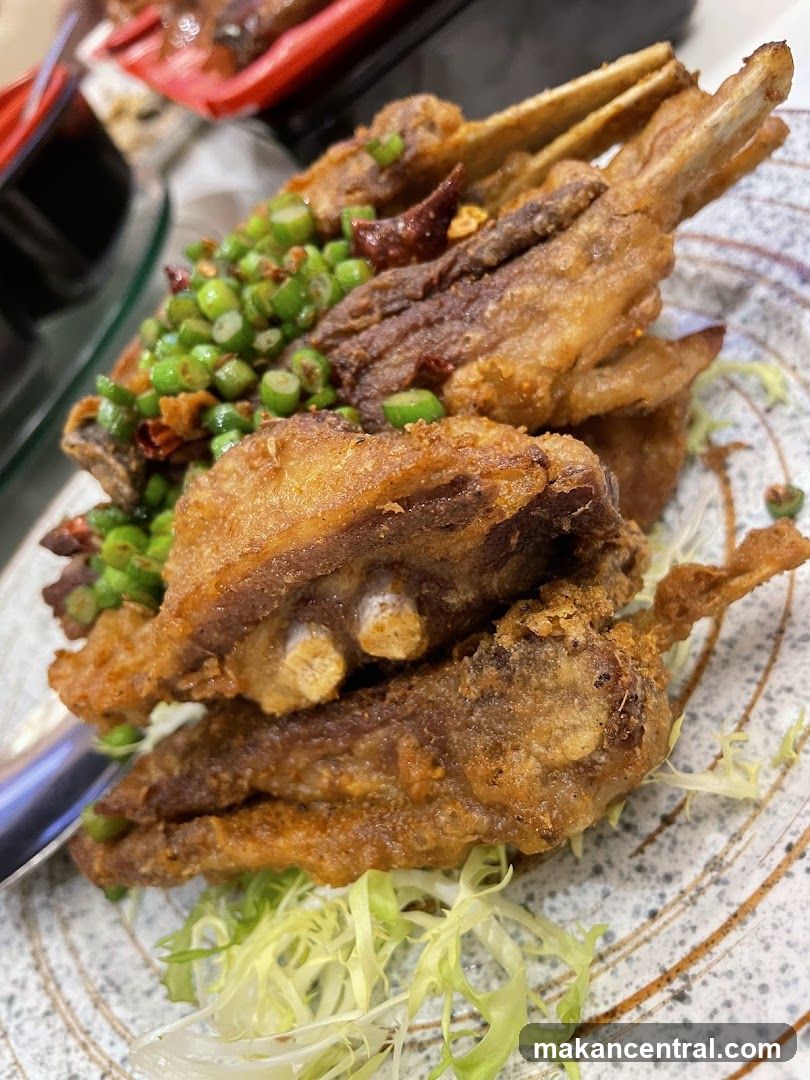 Fried Ribs Dish