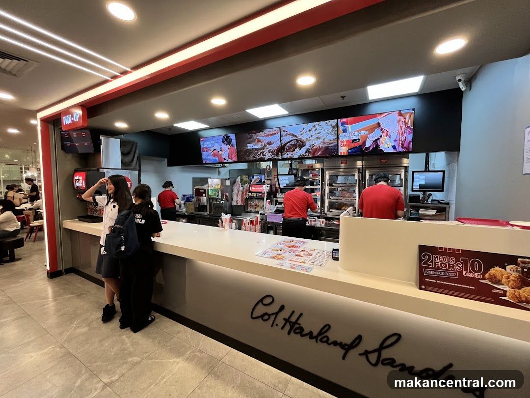Col. Harland Sanders restaurant interior