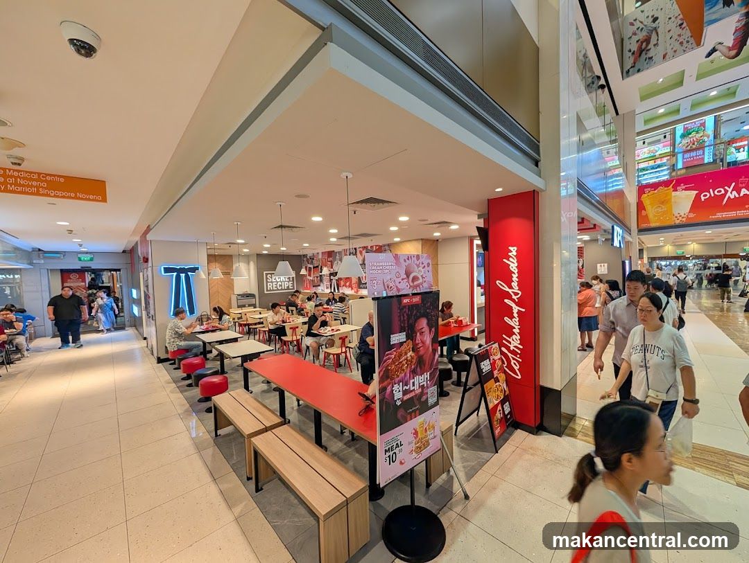 Shopping Mall Food Court Interior