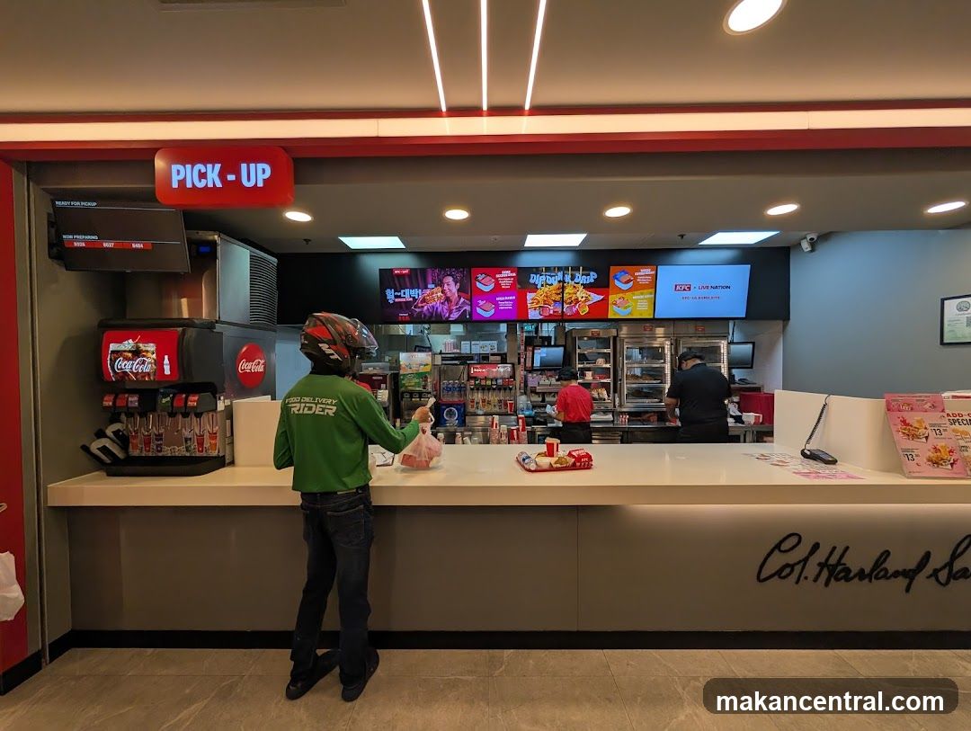 KFC Pickup Counter Interior