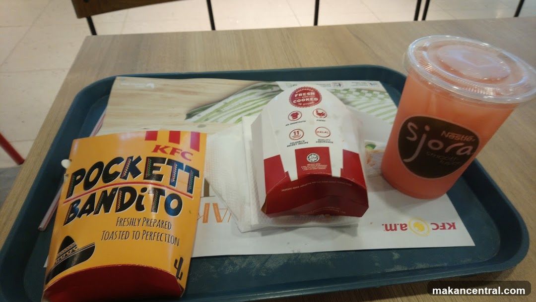 KFC Meal on Tray