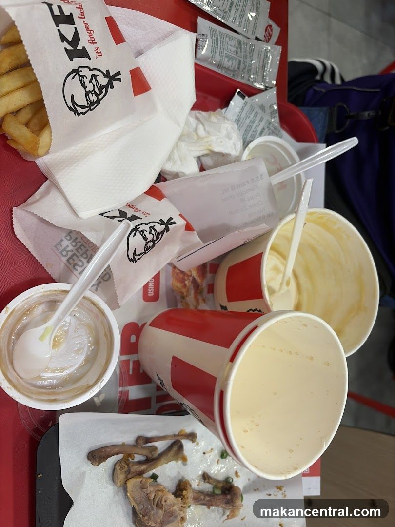 KFC Meal Leftovers