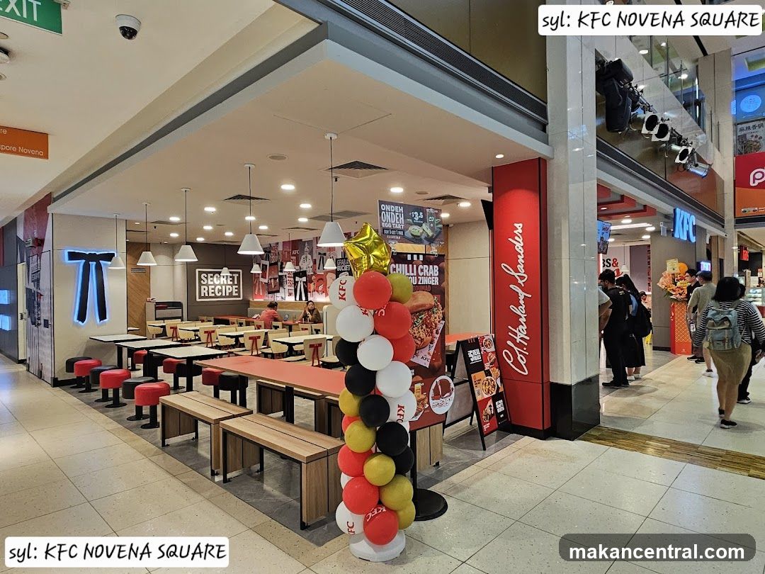 KFC Novena Square Interior