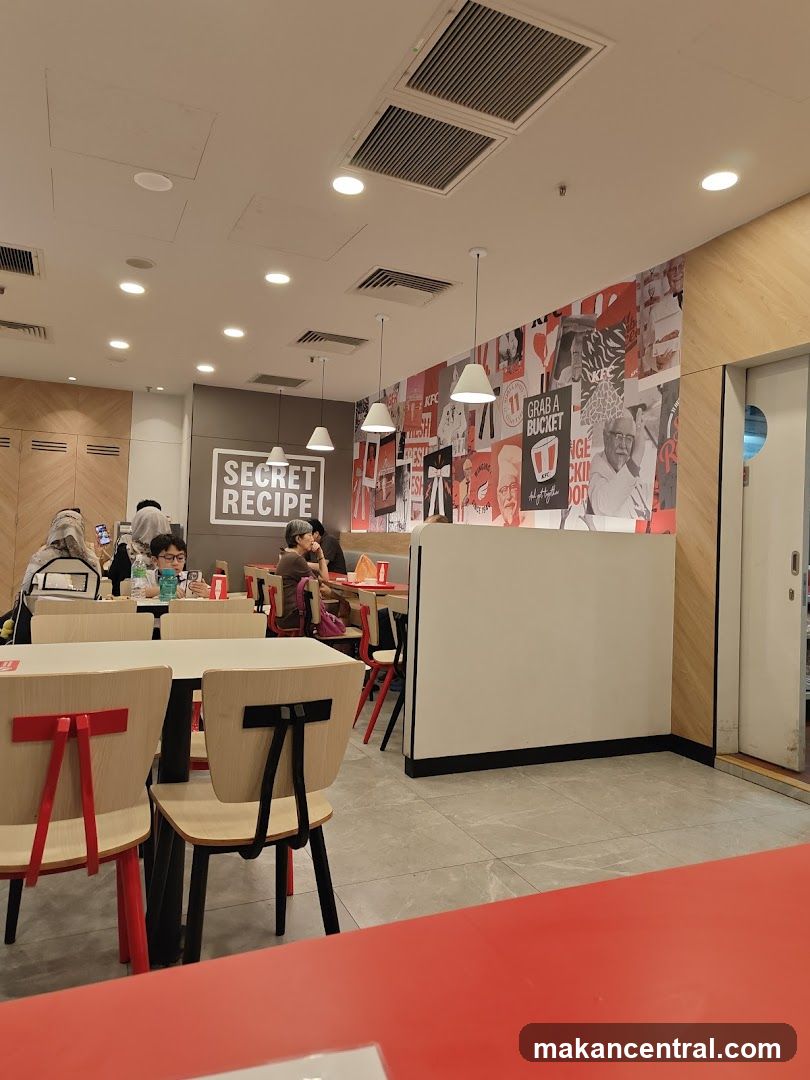KFC Restaurant Interior
