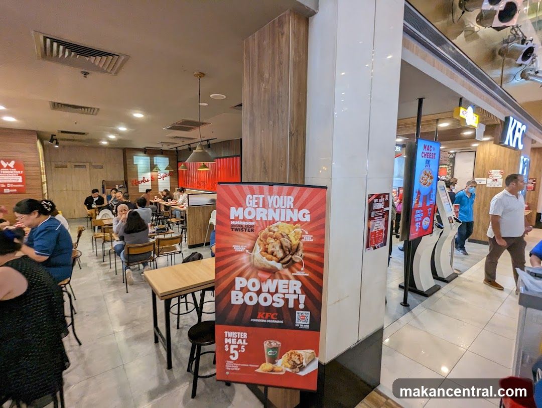 KFC Restaurant Interior