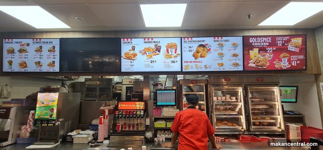 KFC Restaurant Interior