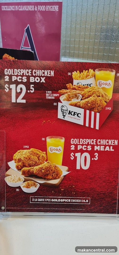 KFC Menu Advertisement