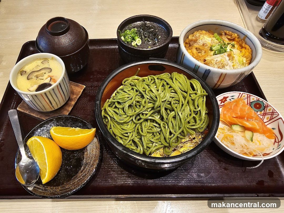 Food Tray with Japanese Dishes
