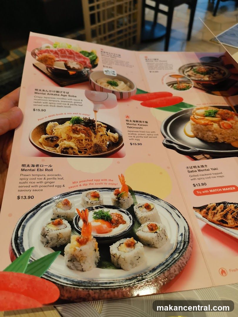 Restaurant Menu Page