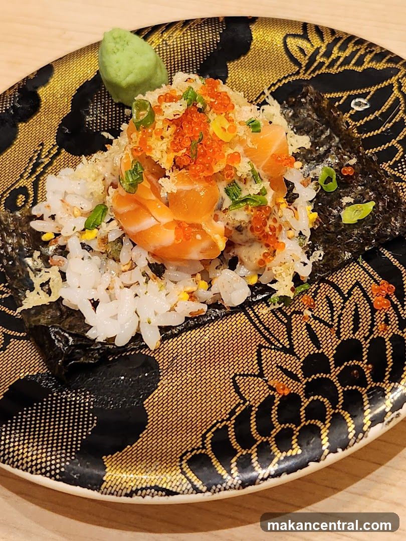 Food Dish on Decorative Plate