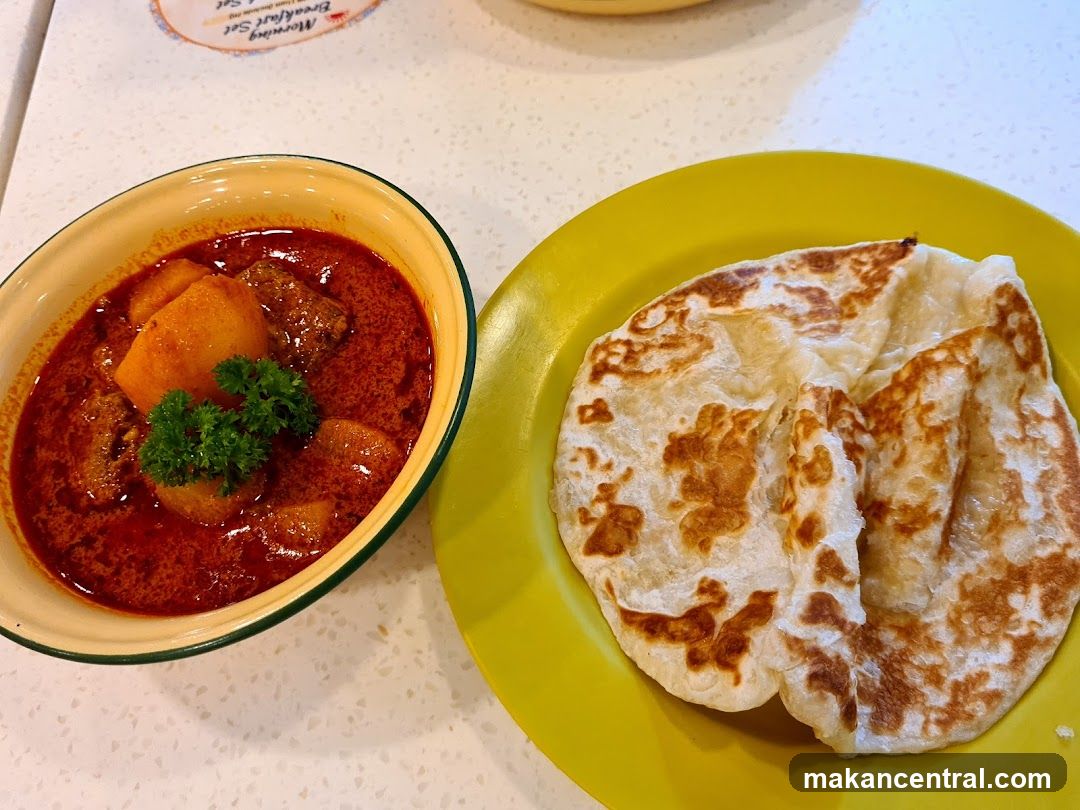 Food served at a restaurant