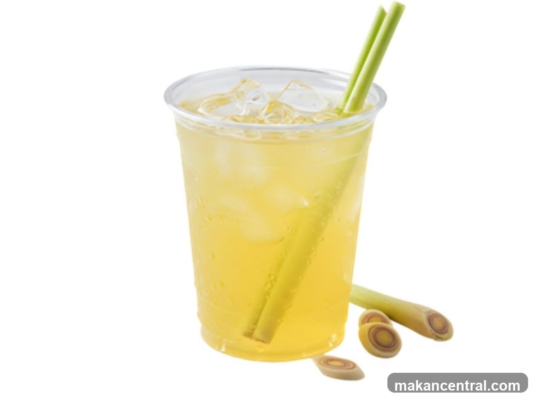 Lemongrass Drink Product Shot