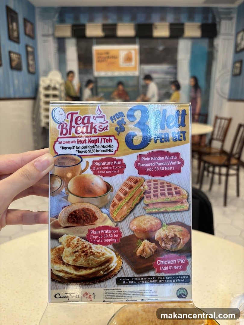 Tea Break Set Promotion Display