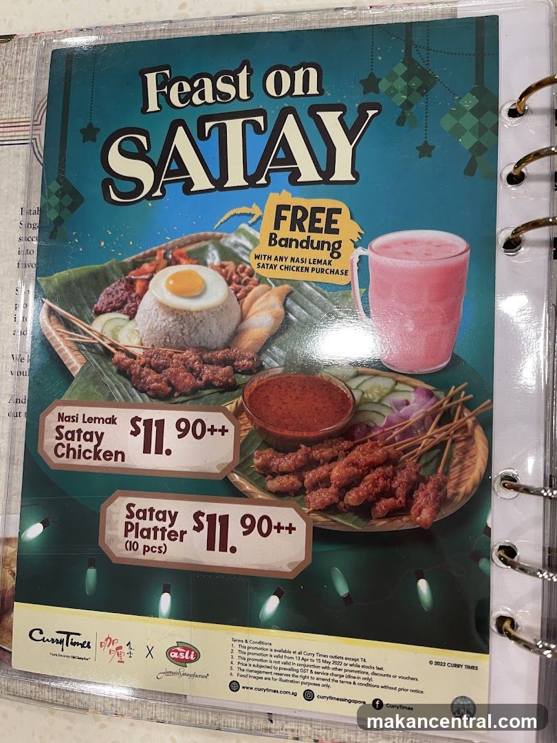 Feast on SATAY Promotion Poster