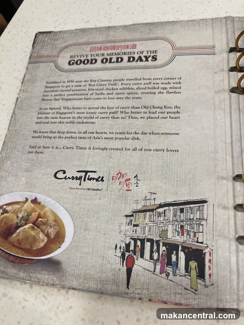 Curry Times Menu Page