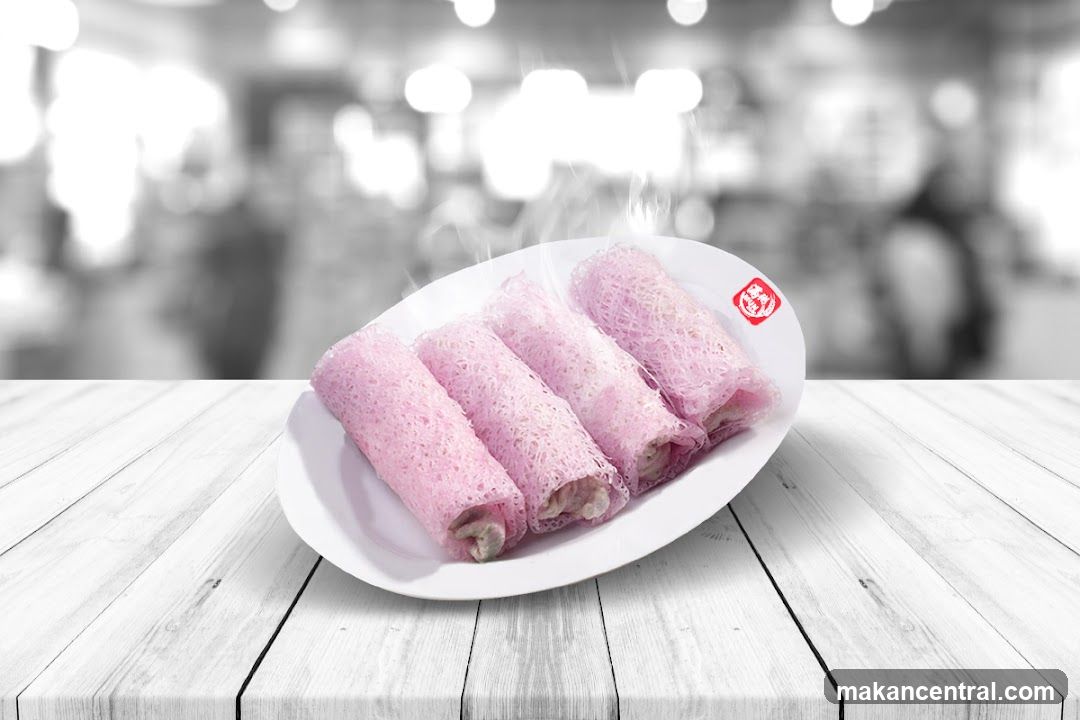 Pink Rolls on Plate