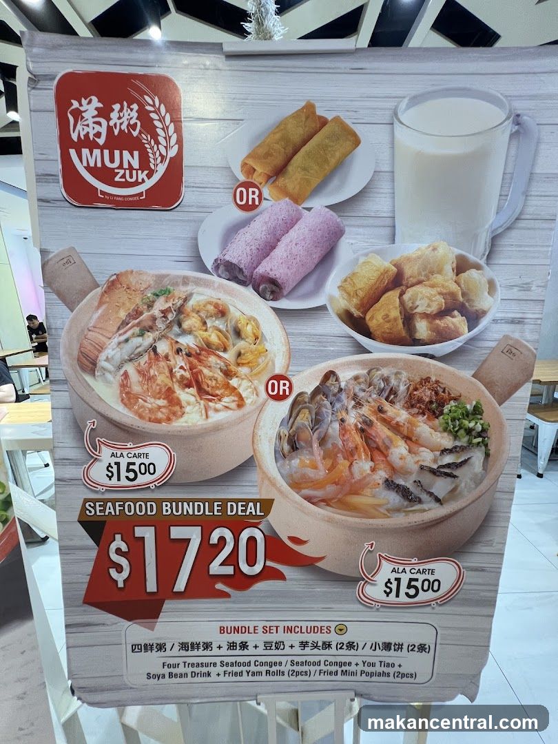 Mun Zuk Seafood Bundle Deal Poster