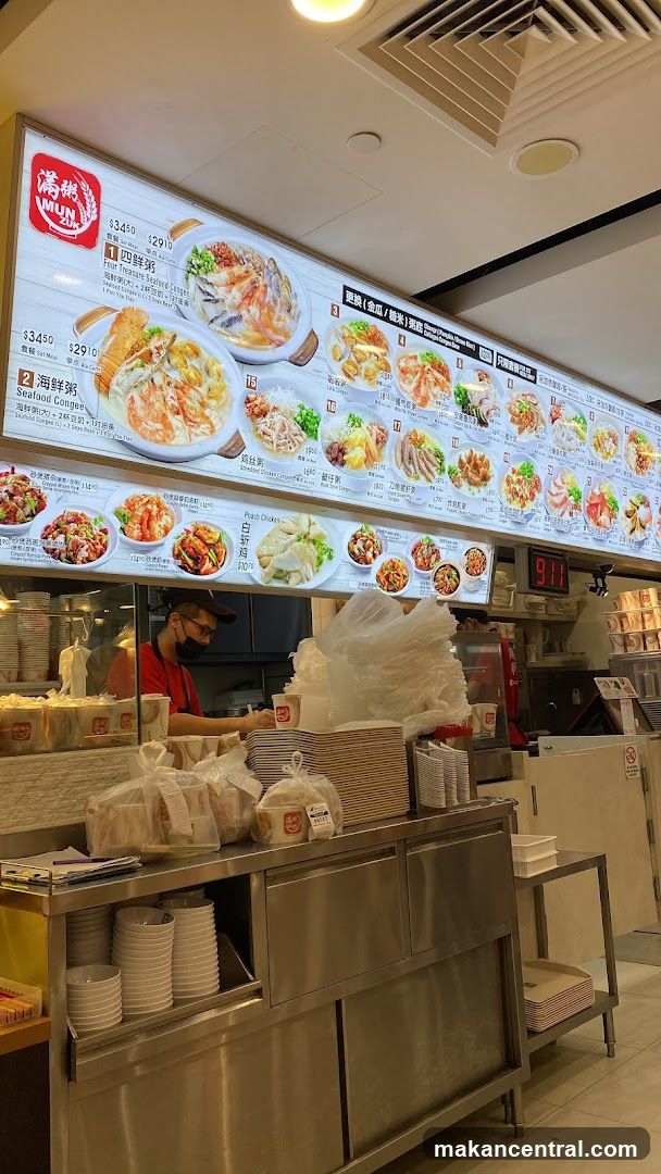 Food stall interior