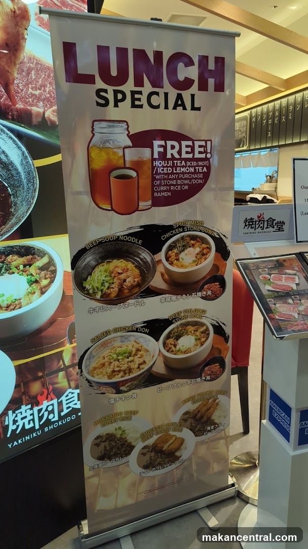 Lunch Special Promotion Banner