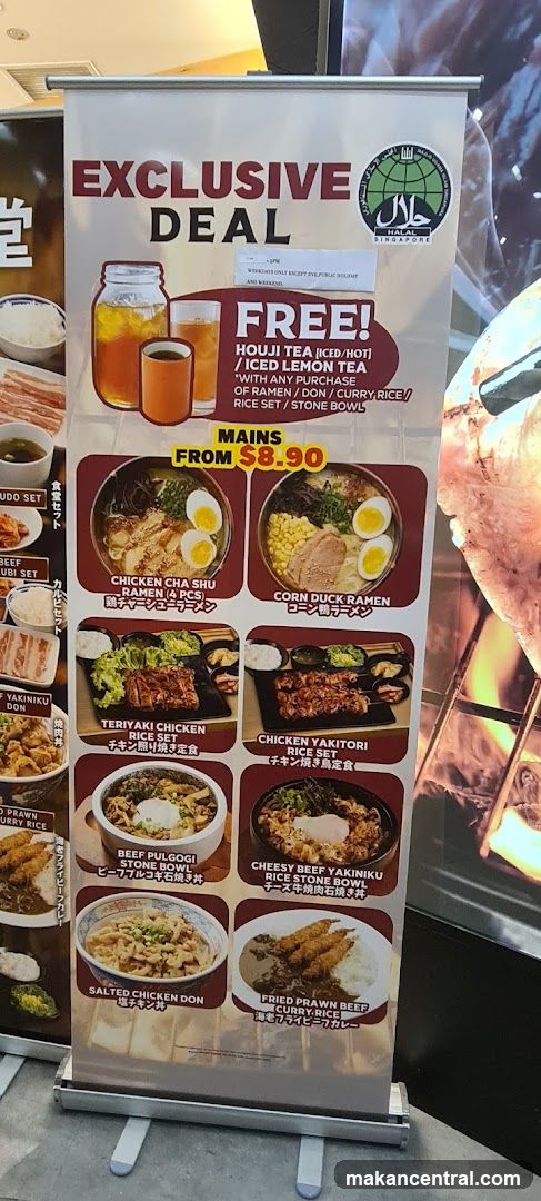 Promotional Standee at Restaurant