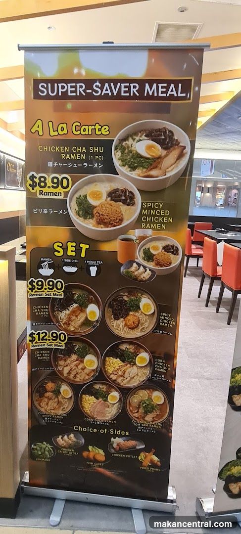 Super-Saver Meal Menu