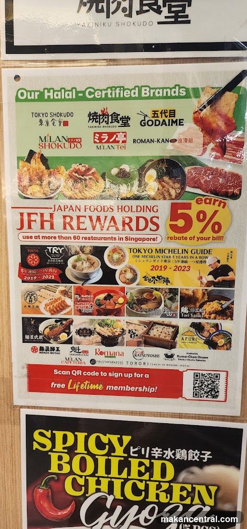 Promotional Poster for Halal-Certified Brands and Rewards Program
