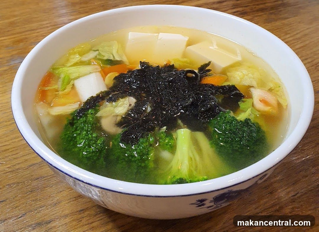 Soup in bowl