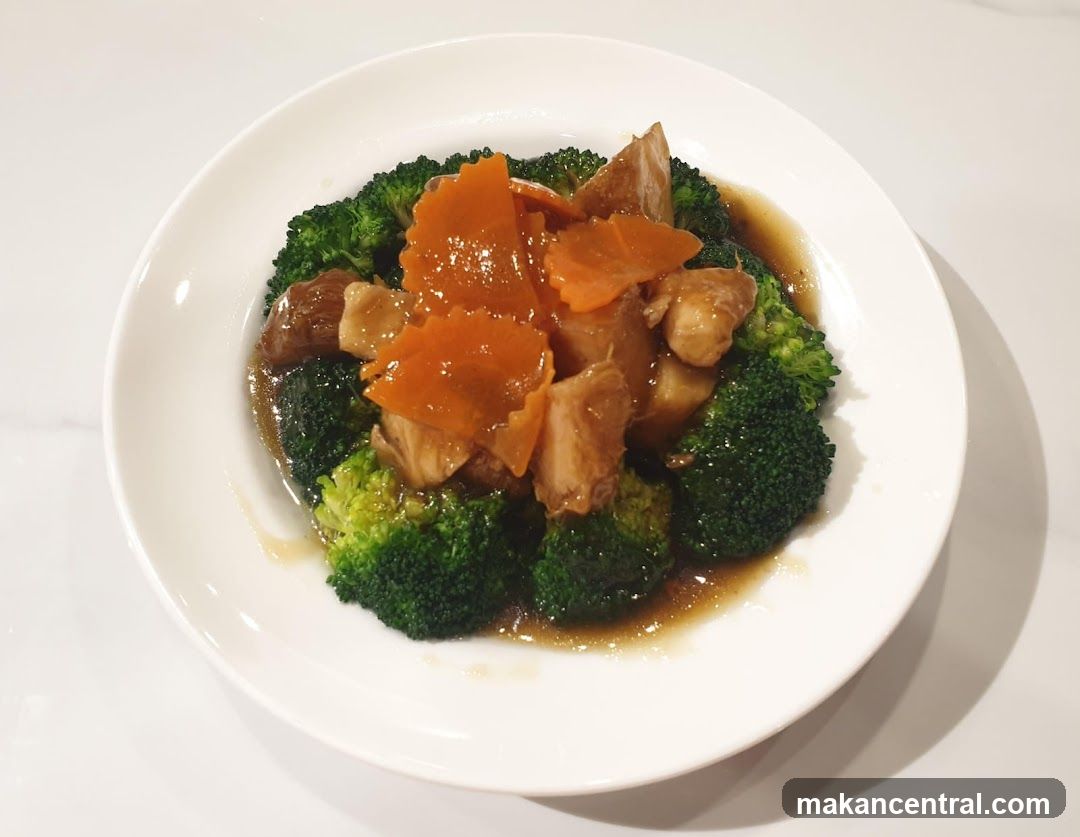 Dish on Plate