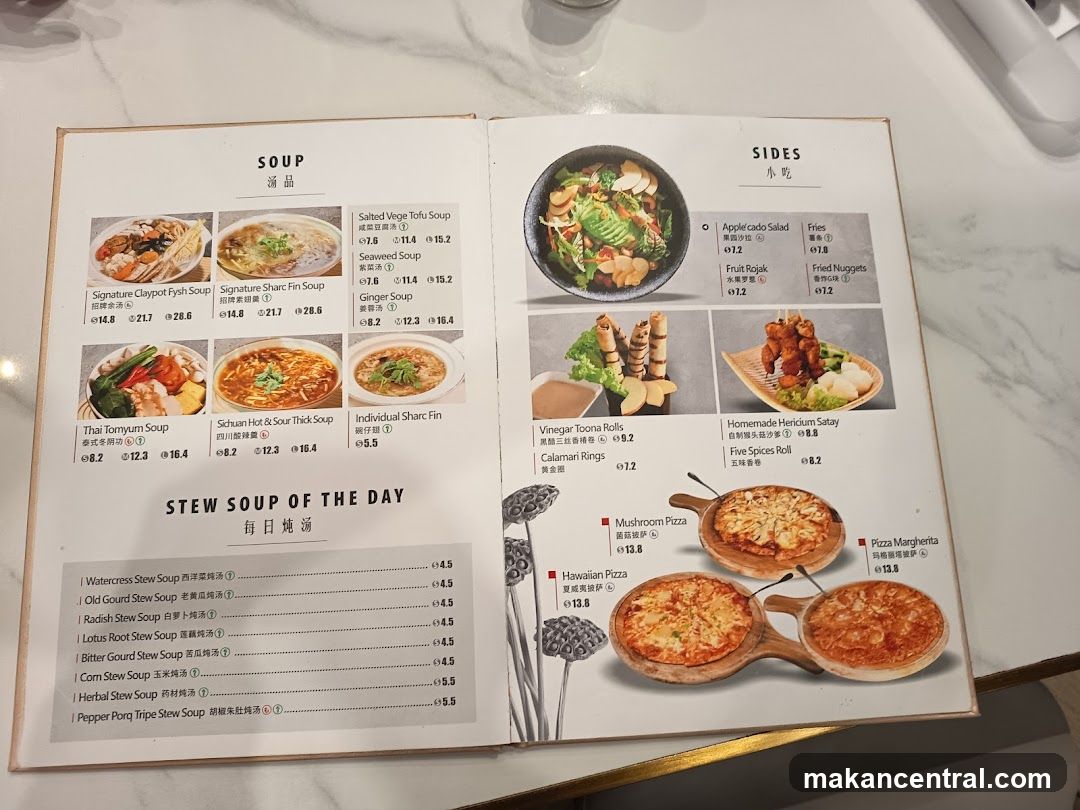 Restaurant Menu