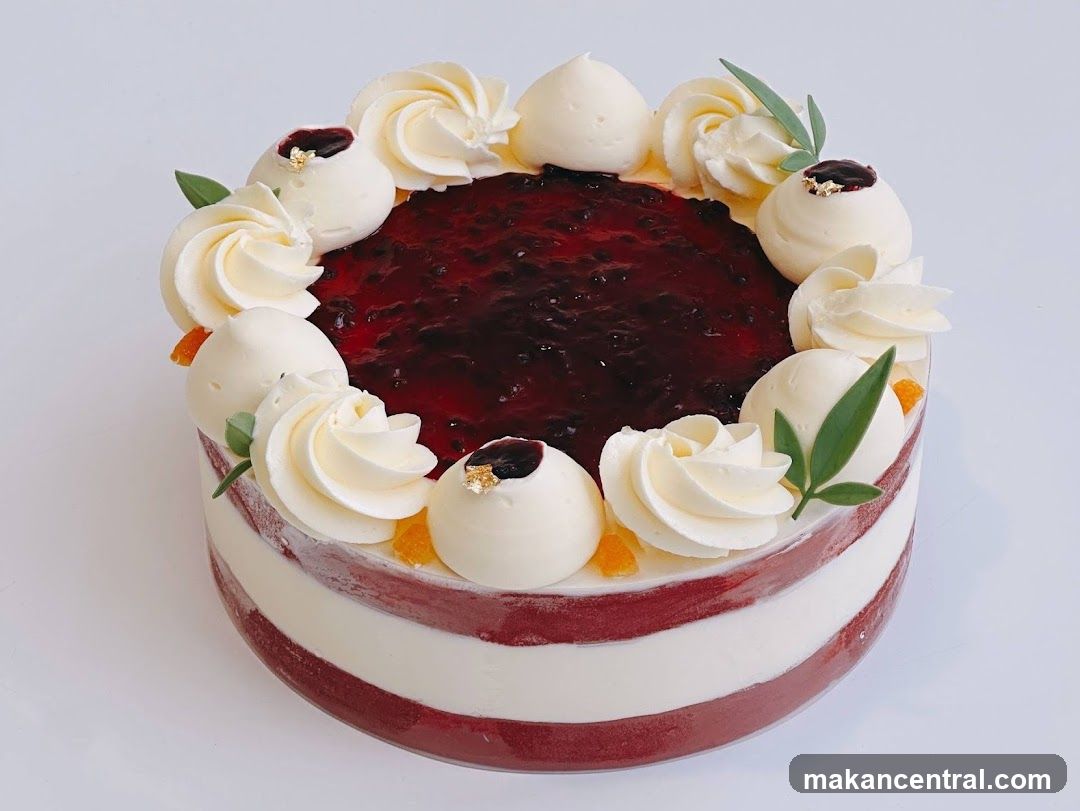 Berry Cream Cake