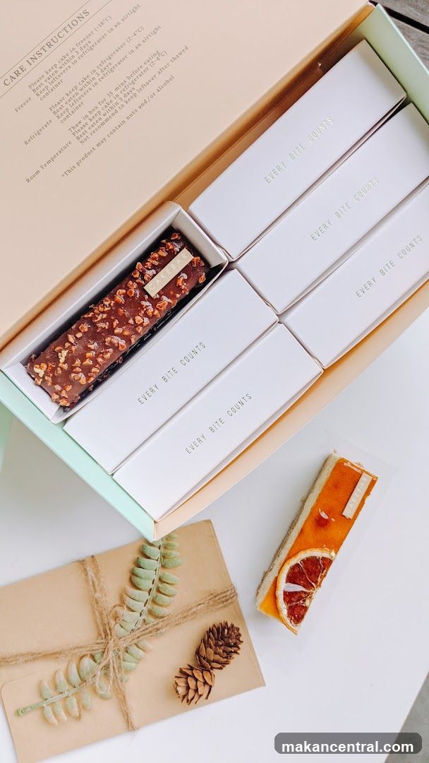 Product Packaging and Dessert Display