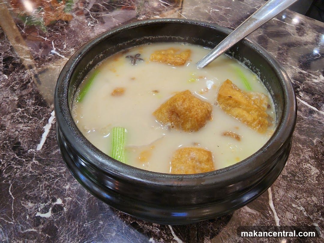 Soup in a bowl
