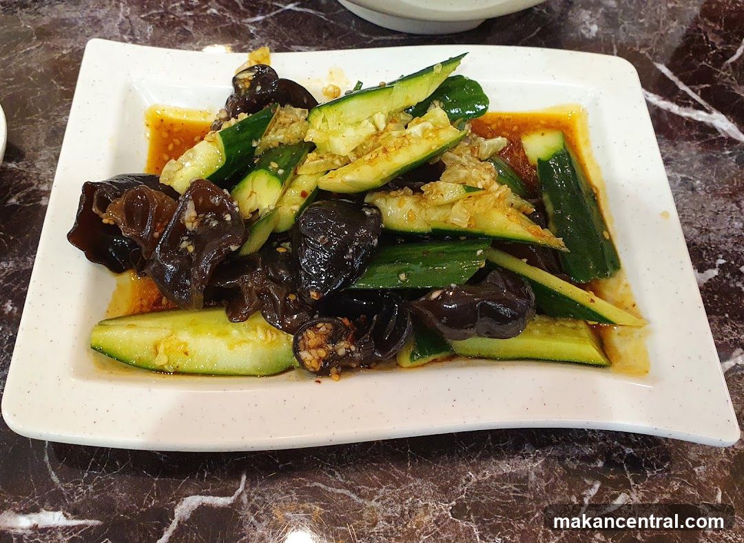 Cucumber and Black Fungus Salad