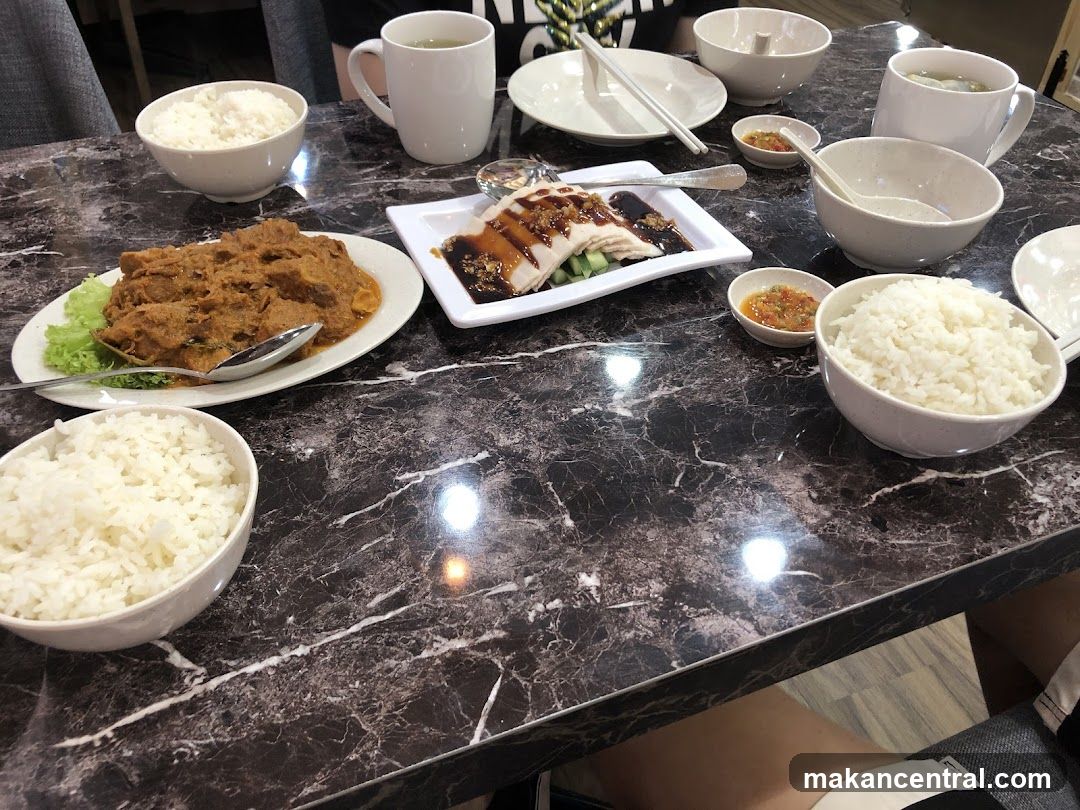 Dining Table with Food