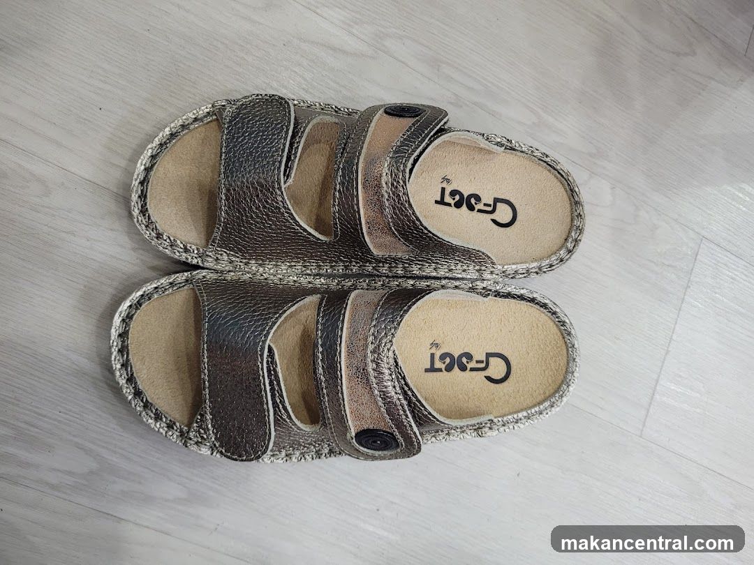 Pair of sandals