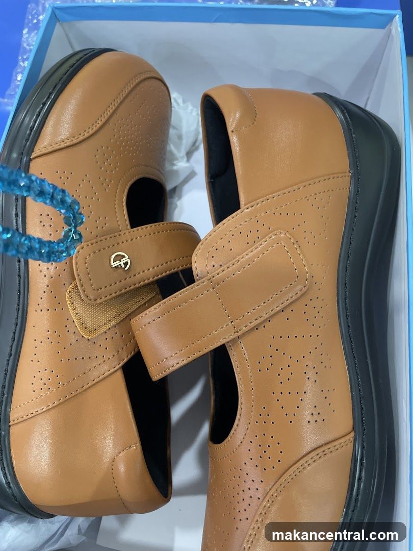 Brown Shoes in Box
