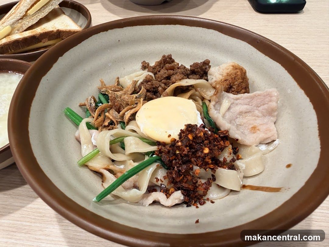 Food dish on table