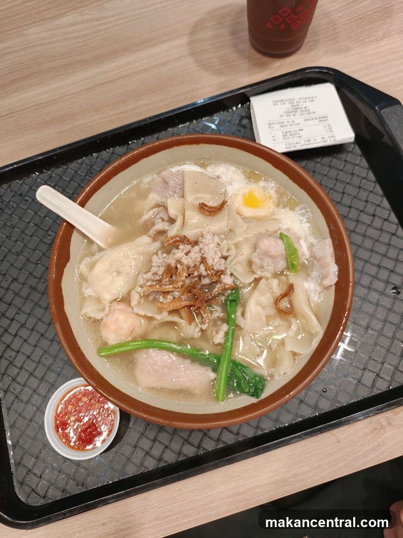 Food served on tray