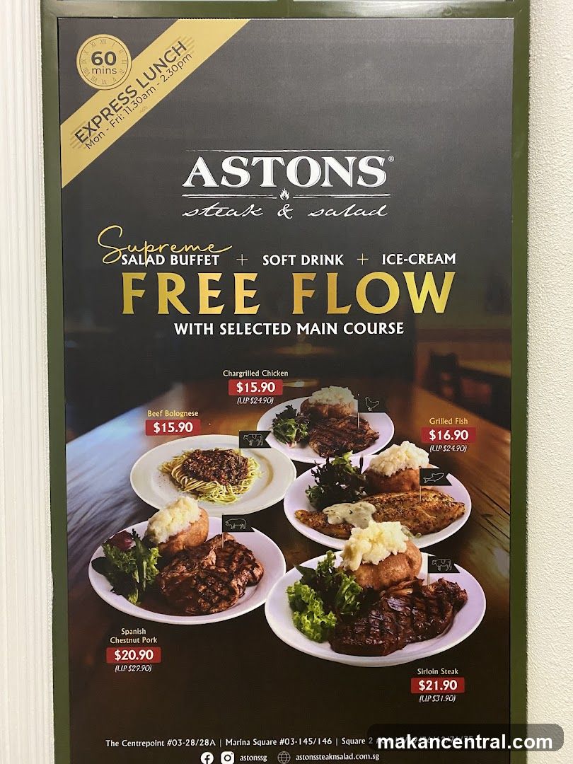 Astons Steak & Salad