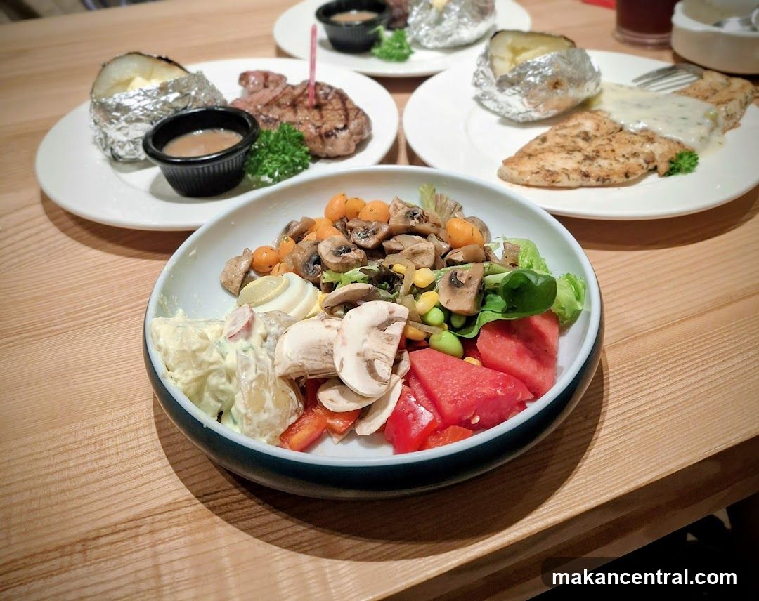 Restaurant Interior Meal Display