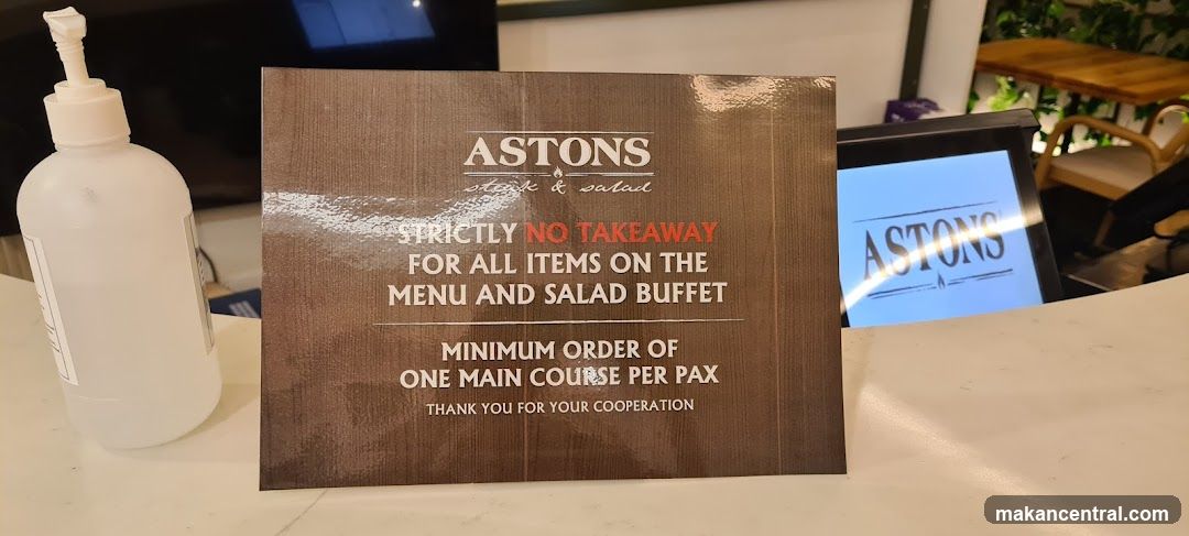 Aston's Restaurant Signage