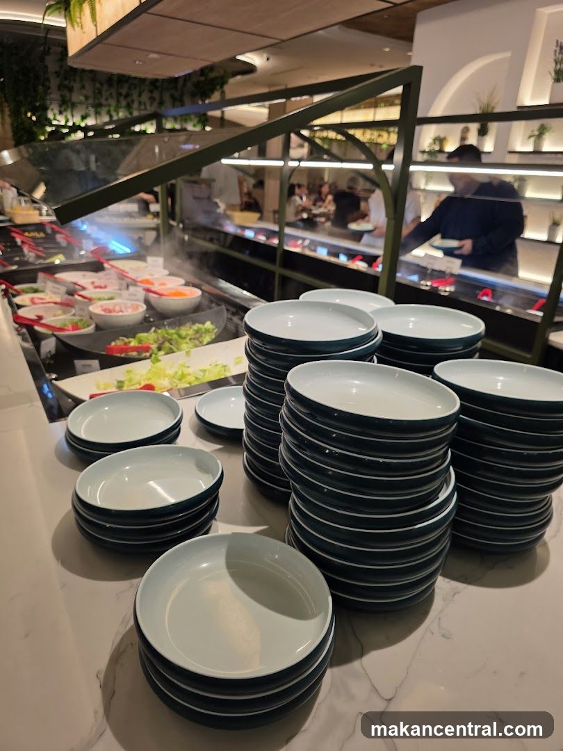 Restaurant Interior Buffet Area