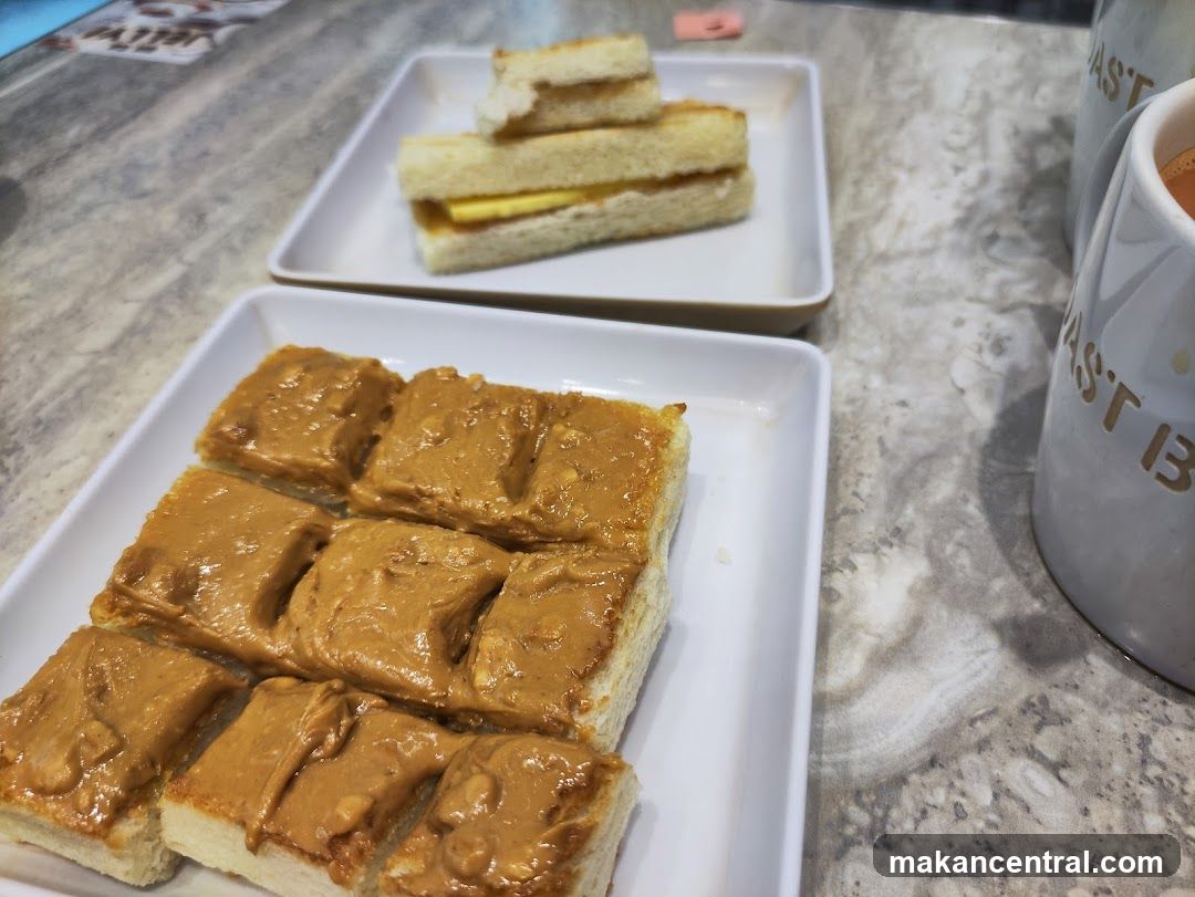 Food Items on Table