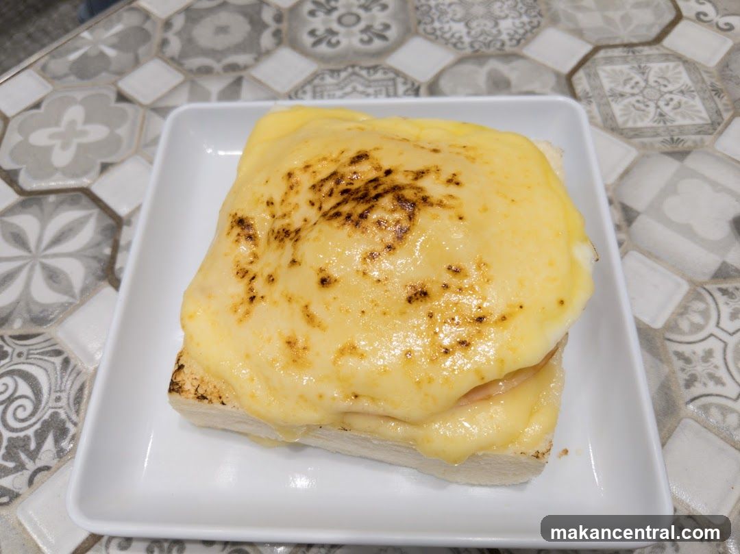 Cheese Toast on Plate