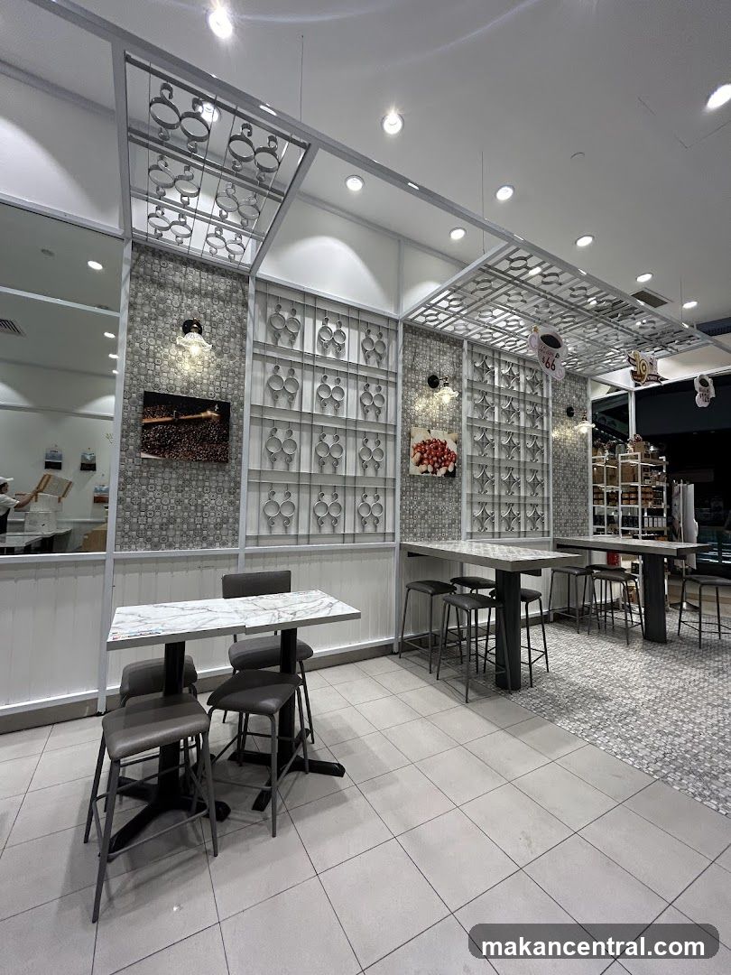 Interior of a café or restaurant