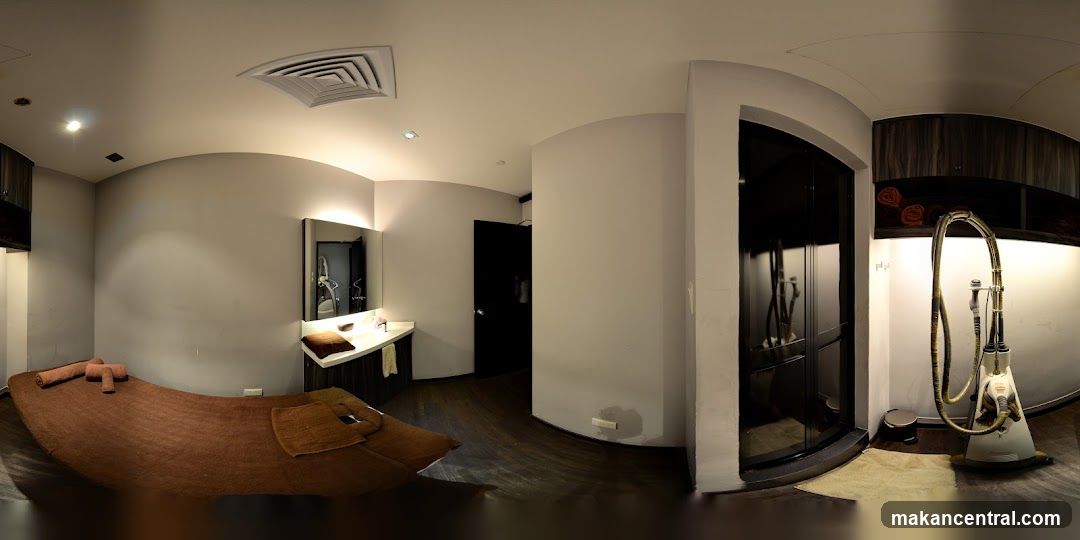 Interior of a spa or massage room